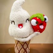 Mi Proyecto del curso: Creación de un art toy: técnica de needle felting . % Julian Amaya tarafından hazırlanan Sanat O, Ve uncakları projesi - 10.08.2020