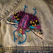 Mi Proyecto del curso: Bordado y personalización de accesorios . Arts, and Crafts project by Elena M - 10.08.2020