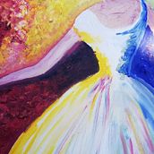Pinturas en óleo que hice en el último curso de la escuela . Un proyecto de Ilustración tradicional de Caroline Zúñiga Díaz - 08.10.2020