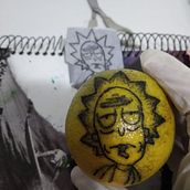 Ricky and Morty ! . Fine Arts, and Tattoo Design project by pallomakbmartins - 10.08.2020