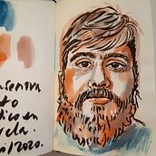 Daniëlle's project in Artistic Portrait with Watercolors course. Fine Arts, Painting, Watercolor Painting, and Portrait Drawing project by Daniëlle Vergara-Molenaar - 10.09.2020