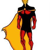 Adam Warlock. Projekt z dziedziny  R i sunek użytkownika Felipe Vidal - 09.10.2020