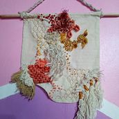 Mi Proyecto del curso: Creación de tapices bordados. Embroider project by Vanessa Bustos Del Pino - 10.15.2020