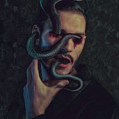 Dia de las brujas, el señor oscuro. Portrait Photograph project by luis cuevas - 10.08.2020