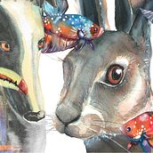 Técnicas experimentales de acuarela para principiantes . Projekt z dziedziny Trad, c i jna ilustracja użytkownika Iana perez nollet - 12.10.2020