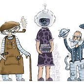 My final project in Illustrated Characters Factory course - loved the course from start to finish!!. Un proyecto de Diseño gráfico de John Coe - 28.03.2021