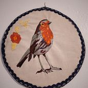 Meu projeto do curso: Pintar com linha: técnicas de ilustração têxtil. Embroider project by rafaela.f-bruno - 10.11.2020