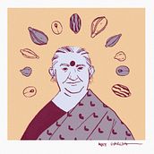 Vandana Shiva para Proyecto Kahlo. Traditional illustration project by Kry García - 06.01.2020