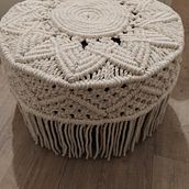 My project in Circular Macramé Techniques course. Macramé project by Amanda Elliott - 10.12.2020