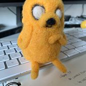 I made Jake from Adventure Time.. Art To, and s project by Gustavo Forster - 10.12.2020