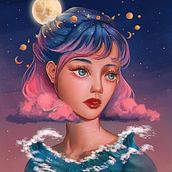 My project in Digital Fantasy Portraits with Photoshop course. Un progetto di Disegno di ritratti di Anthony Green - 13.10.2020