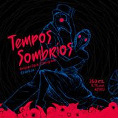 Tempos Sombrios - ilustração para rótulo de cerveja. Digital Drawing, and Graphic Design project by Johny Clay - 10.13.2020
