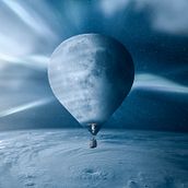 La Luna es un Globo. Matte Painting project by Wilman Heredia Aro - 03.28.2021