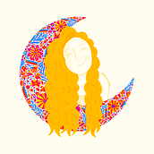 Mi primer retrato estilizado con elementos botánicos <3. Un proyecto de Dibujo de Retrato, Dibujo digital, Ilustración tradicional, Ilustración botánica e Ilustración digital de Nicole Swinburn Möller - 13.10.2020