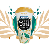 Propuesta Cup Design Talent Hunters Kaiku Cffe Latte. Un proyecto de Diseño gráfico y Packaging de Jennifer Lopez Rendo - 20.06.2020