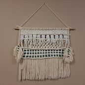 Mi primer tapiz en Macramé . Macramé project by Gabriela Martinez Chacón - 10.14.2020