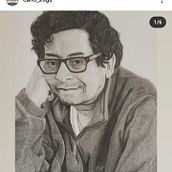 Retrato realista a grafito. Un projet de Beaux Arts, Esquisse , Dessin, Dessin au cra, on, Dessin artistique, Dessin réaliste , et Carnet de croquis de carlo andre gutierrez felix - 02.07.2020