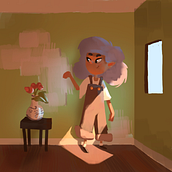 Meu projeto do curso: Princípios de iluminação para pintura digital . Ilustrație tradițională, Ilustrație digitală și Pictura de pedrocruzdc - 10.14.2020