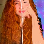 Toon Me. Projekt z dziedziny Kreat, wność,  R, sunek, R, sunek c, frow, Fotografowanie smartfonem, Trad, c, jna ilustracja, Ilustracja c i frowa użytkownika Scarlart Sabrina - 18.09.2020