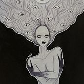 Mi Proyecto del curso: Introducción a la ilustración con tinta china. Een project van  Tekening, Traditionele illustratie y  Illustratie met inkt van fiore - 14.10.2020