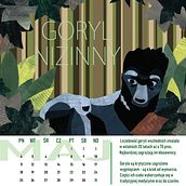 Endangered animals - calendar. Un proyecto de Collage, Creatividad, Diseño, Ilustración digital, Ilustración editorial, Educación, Diseño gráfico, Ilustración tradicional y Diseño de producto de Klaudia Stejnborn - 15.04.2019