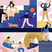 Fare Magazine . Projekt z dziedziny Ilustracja w i dawnicza użytkownika Isabella Bunnell - 15.09.2019