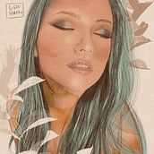 My project in Illustrated Portraits with Procreate course Ein Projekt aus dem Bereich Traditionelle Illustration von Ligia Horta - 15.10.2020
