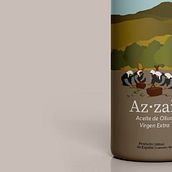 Az·zait AOVE. Un progetto di Graphic design, Illustrazione tradizionale e Packaging di Inmaculada Jiménez - 15.09.2020