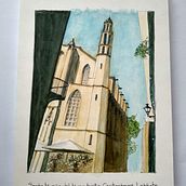 Santa María del Mar, Barcelona. Basílica del S XIV. Projekt z dziedziny  Architektura użytkownika Mirta Castanheira Labbate - 15.10.2020