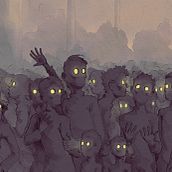 LUCES DE PONIENTE. Fine Arts, Character Design, Traditional illustration, Watercolor Painting, and Digital Painting project by max@ndr - 10.27.2020