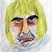 #1 Cuaderno de caras en acuarela. Watercolor Painting project by Roberto C - 10.15.2020