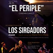 Poster para concierto de Los Sirgadors con proyección del film El Periple. . % sonia López Porto tarafından hazırlanan Poster Tasarımı, Ve Grafik Tasarım projesi - 10.17.2020