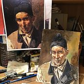 My project in Illustrated Portrait in Watercolor course. Een project van Aquarelschilderen van Carlos Barradas - 17.10.2020