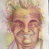 My project in Artistic Portrait with Watercolors course. Painting, and Watercolor Painting project by conanquinn - 10.17.2020