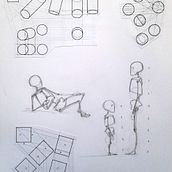 My project in Figure Drawing for Beginners course. Un projet de Beaux Arts, Esquisse , Dessin au cra, on, Dessin, Dessin réaliste , et Dessin anatomique de Annikki Aruväli - 17.10.2020