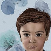 Mi Proyecto del curso: Retrato ilustrado con Procreate. Fine Arts project by belen18_elfact - 10.18.2020