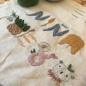 Mi Proyecto del curso: Introducción al bordado en relieve. Un proyecto de Bordado de Renata - 18.10.2020