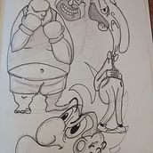 Mi Proyecto del curso: Introducción a la creación de personajes estilo cartoon. Un projet de Dessin de lluisvms - 18.10.2020