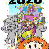 Carnaval Tarragona 2020. Digital Illustration project by Lluís Jiménez - 10.18.2020