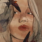 Tsubame Ein Projekt aus dem Bereich Digitale Illustration und Traditionelle Illustration von Hannah Maureen Muth - 18.10.2020