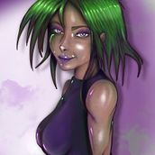 My project in Female Character Portraits in Procreate course. Drawing project by Kevin D nokes - 10.19.2020