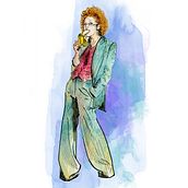 My project for Fashion Illustration _inspo_Vivienne Westwood . Un proyecto de Ilustración digital, Ilustración editorial e Ilustración tradicional de Diana Gabrielli - 01.11.2020
