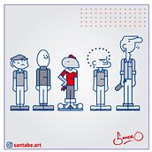CONDORITO Diseño Minimalista. Character Design, T, pograph, Design, and Vector Illustration project by Sandro Tamayo Benavides - 09.18.2020