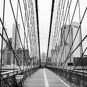 New York, Brooklyn Bridge. Photograph project by Maria Bachmann - 10.19.2020