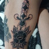 Mi Proyecto del curso: Tatuaje para principiantes. Tattoo Design project by Santiago Lr - 04.25.2023
