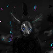 Emptiness. Digital Drawing, and Character Design project by Not_Ricardo Aranda - 10.19.2020