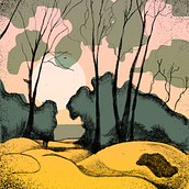 Park inspiration. Un proyecto de Ilustración tradicional de Sarah Finke - 20.10.2020