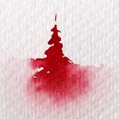 Abetos de Navidad 2019-2020. Un projet de Aquarelle de Ekain Jiménez Valencia - 20.11.2019