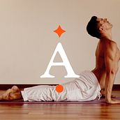 Alberto Pardo Yoga Instructor. Un progetto di Animazione, Direzione artistica, Design di loghi, Design editoriale e Graphic design di Jordi Jiménez Mateo - 20.10.2020