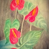 Mi Proyecto del curso: Técnicas de acuarela en negativo para ilustración botánica. Traditional illustration, Watercolor Painting, and Botanical Illustration project by Mónica Santamaría - 10.20.2020